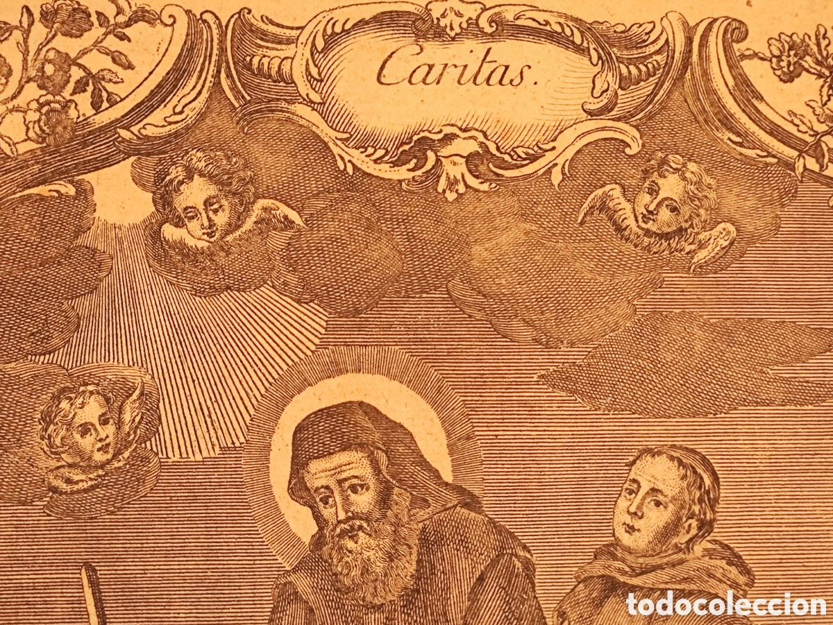 Arte: CARITAS, SAN FRANCISCO DE PAULA. - Foto 5