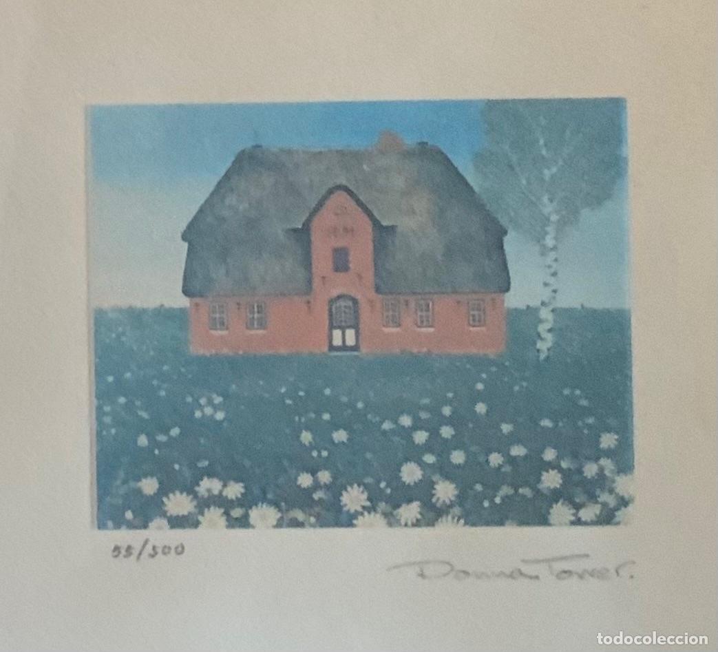 Arte: GRABADO DONNA TOWER FIRMADO Y NUMERADO - Foto 2