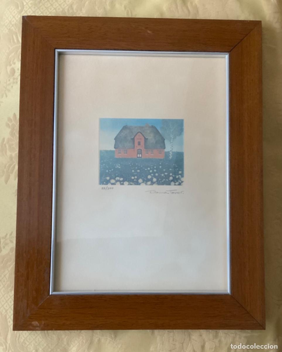 Arte: GRABADO DONNA TOWER FIRMADO Y NUMERADO - Foto 3
