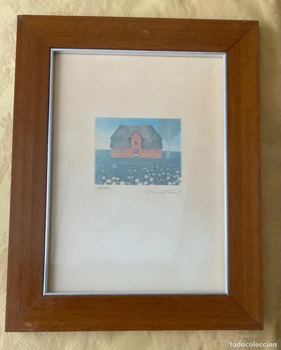 Arte: GRABADO DONNA TOWER FIRMADO Y NUMERADO - Foto 4