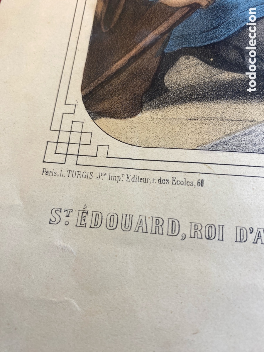 Arte: SAN EDUARDO, REY DE INGLATERRA - Foto 4