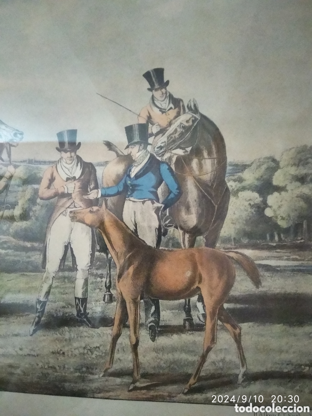 Arte: Grabado antiguo ingles - Foto 3