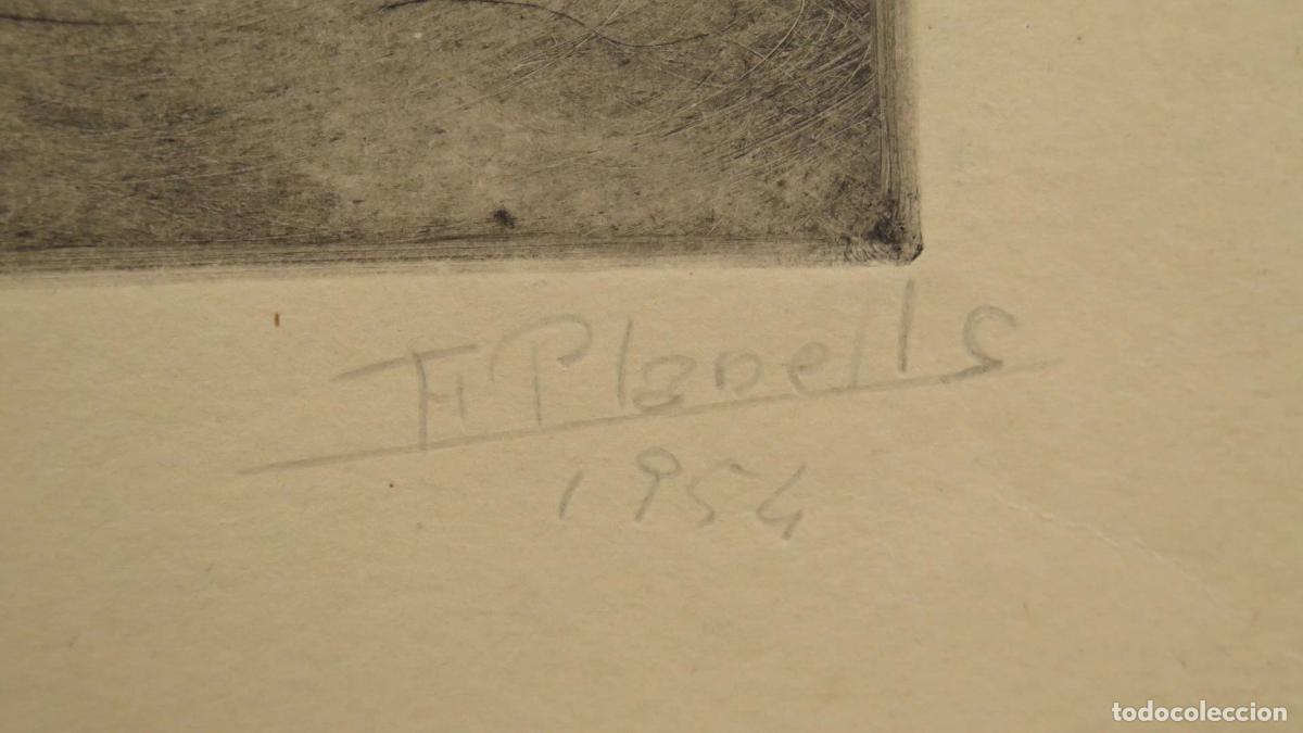 Arte: GRABADO. ROMANO. F. PLANELLS. 1954 - Foto 4
