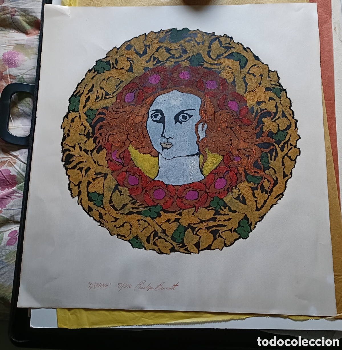Arte: Pen&eacute;lope Bennet. Grabado - Collage - Foto 1