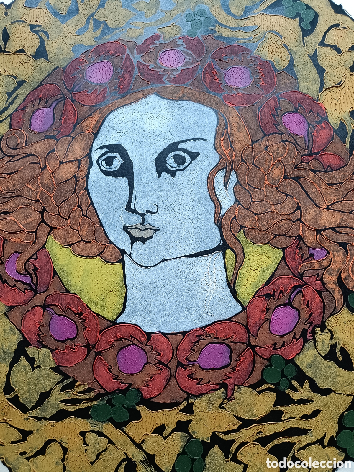 Arte: Pen&eacute;lope Bennet. Grabado - Collage - Foto 2