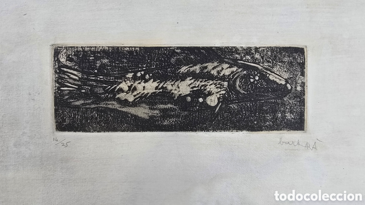 Arte: Grabado de Joan Barbar&aacute; - Foto 1