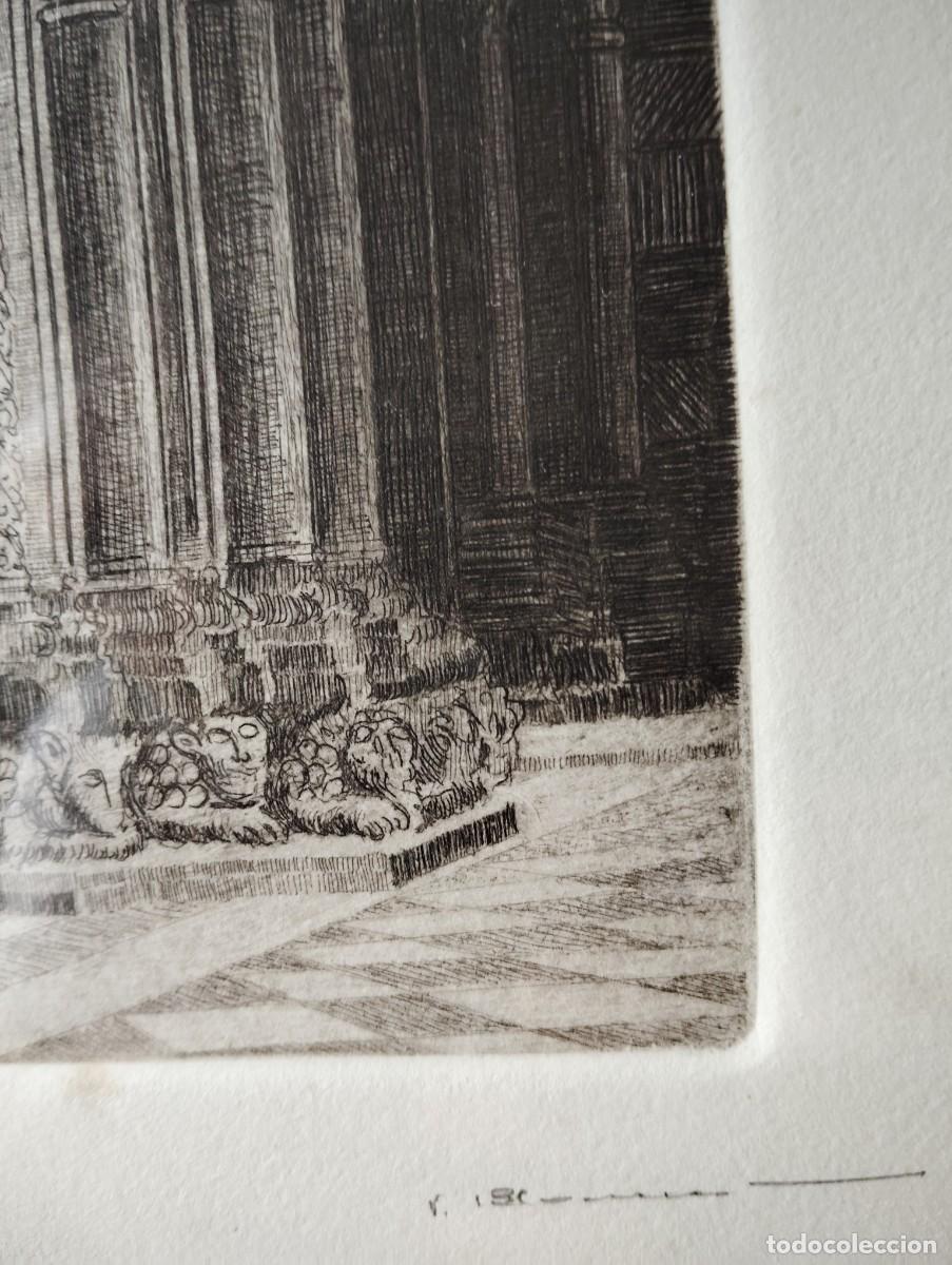 Arte: Grabado del P&oacute;rtico de la Gloria - Foto 2