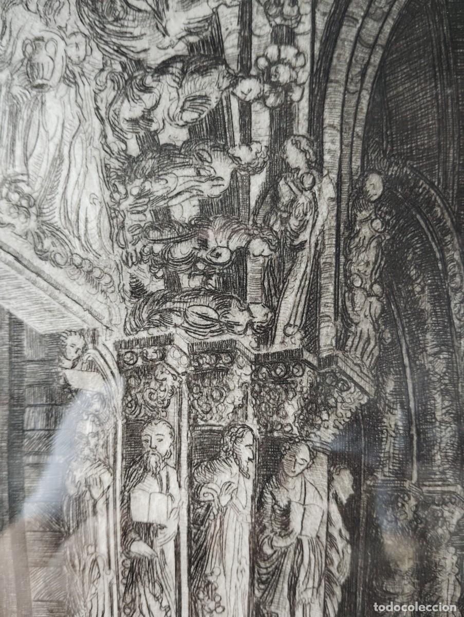 Arte: Grabado del P&oacute;rtico de la Gloria - Foto 5