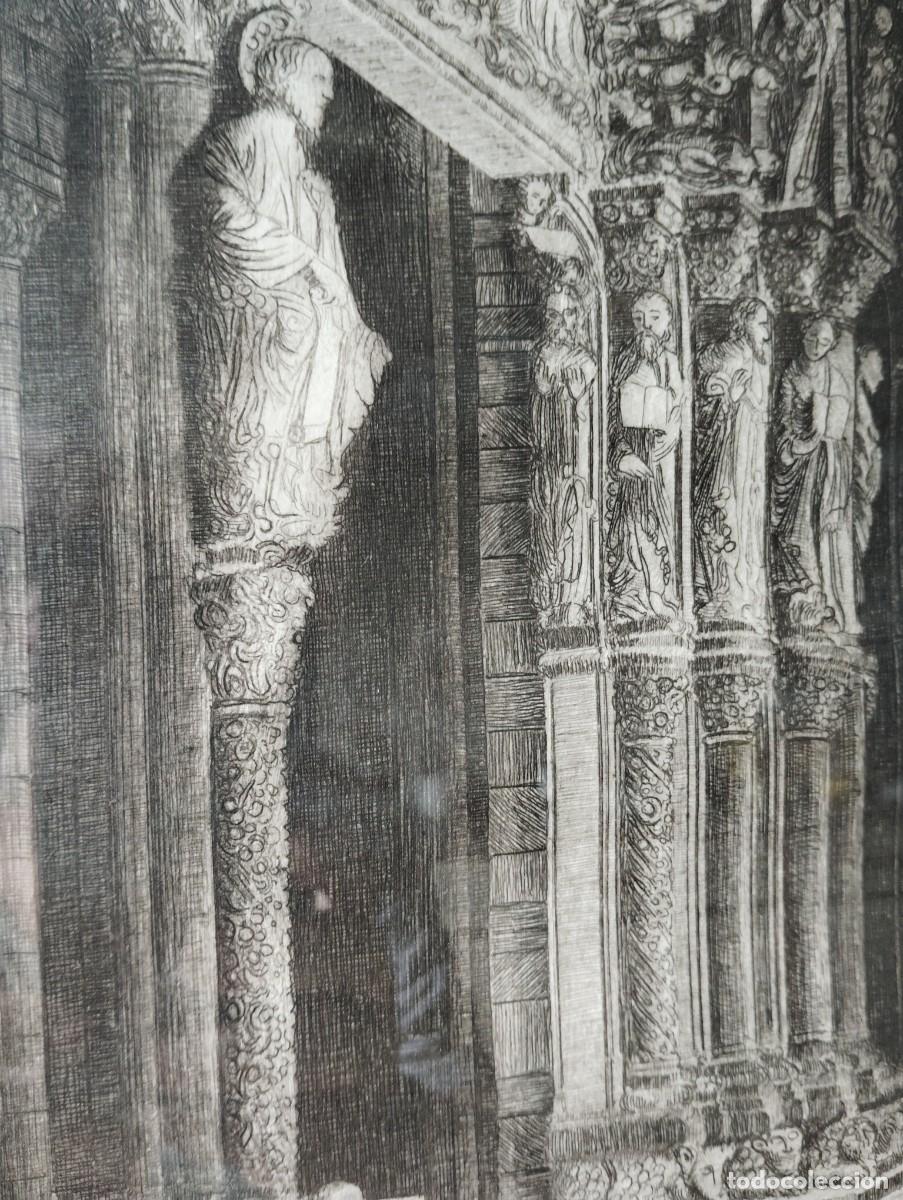 Arte: Grabado del P&oacute;rtico de la Gloria - Foto 6