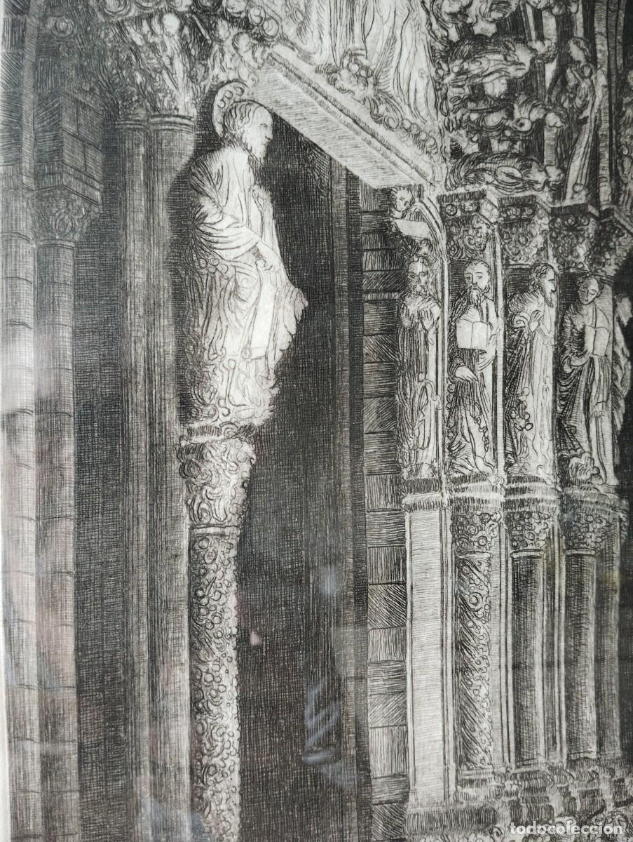 Arte: Grabado del P&oacute;rtico de la Gloria - Foto 7