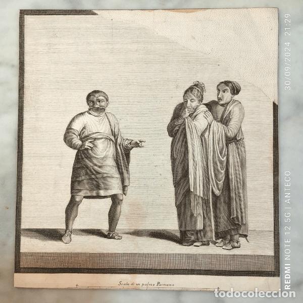 Arte: GRABADO DE TOMMASO PIROLI (1790) - Foto 1