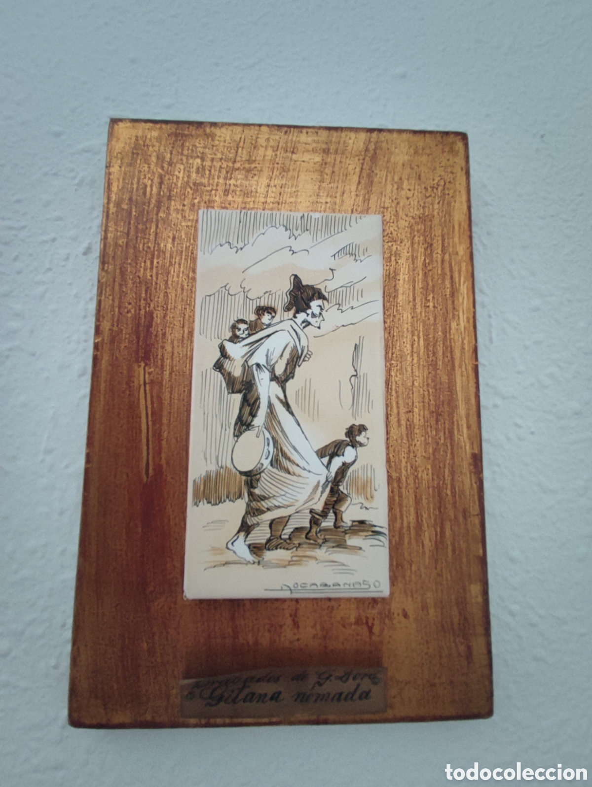 Arte: Grabados de G. Dor&eacute; Gitana nomada - Foto 1