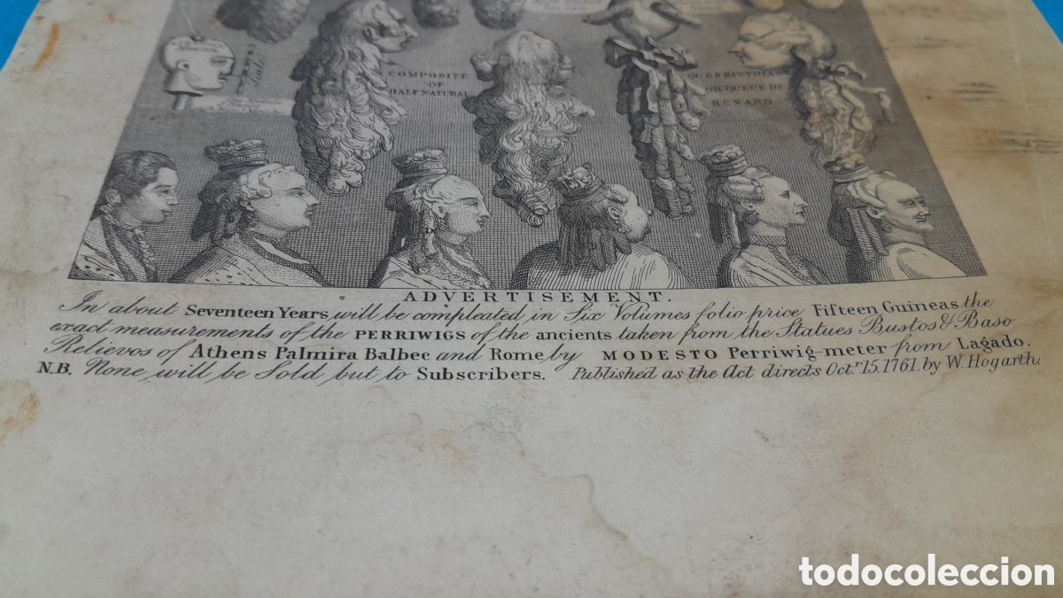Arte: GRABADO SIGLO XIX - ADVERTISEMENT - Foto 3