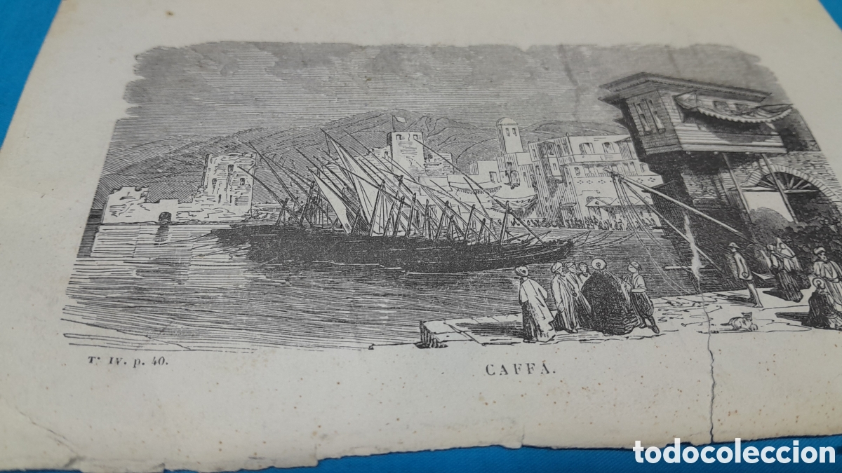 Arte: GRABADO SIGLO XIX - CAFFA - Foto 1