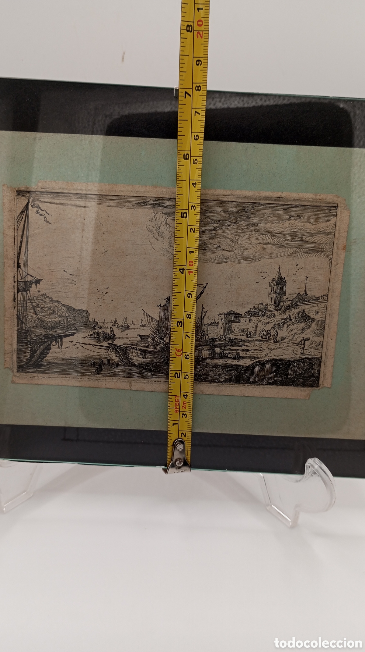Arte: Antiguo grabado tem&aacute;tica marina - Foto 5