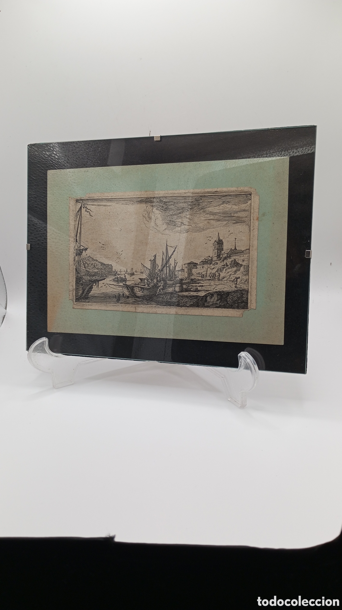 Arte: Antiguo grabado tem&aacute;tica marina - Foto 2