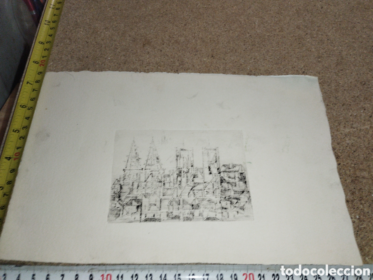 Arte: Antiguo grabado para clasificar - Foto 1