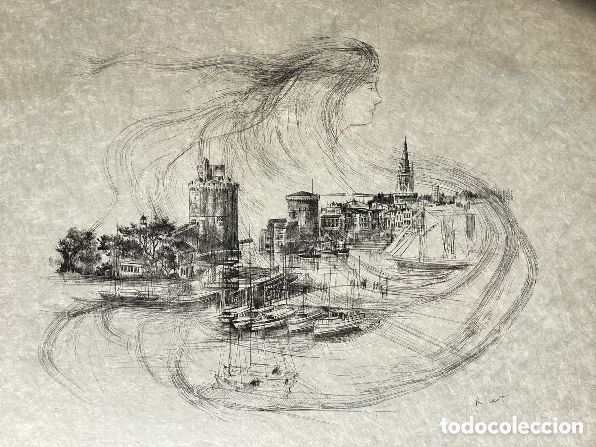 Arte: GRABADO DE THOMAS REN&Eacute; WILLIAMS - Foto 1