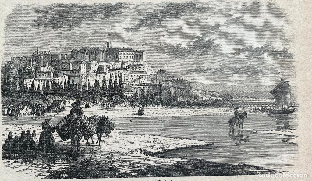 Arte: Vidta de Coimbra (Portugal) y retrato del ministro franc&eacute;s Colbert, hacia 1950.