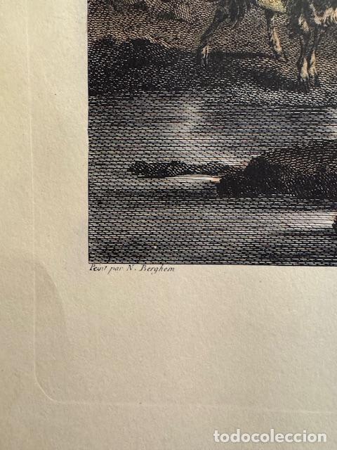 Arte: LE SOIR (La Noche) - Grabado. - Foto 3