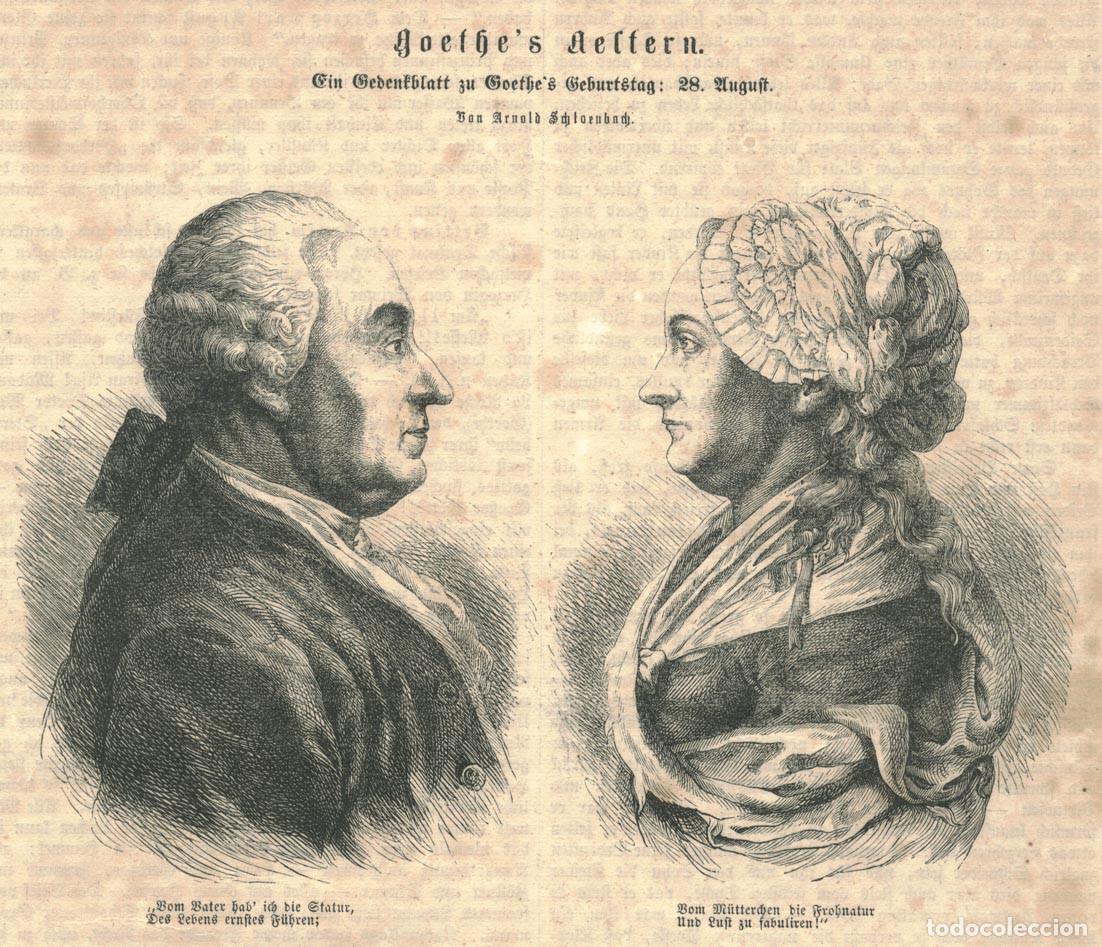 Arte: Goethe's Aeltern_Die Gartenlaube (1855)