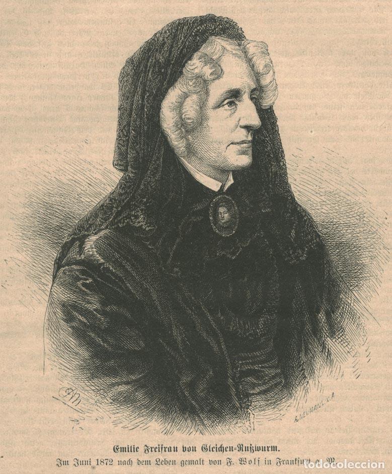 Arte: Schiller's lektes kind. Emilie Freifrau_Die Gartenlaube (1874)