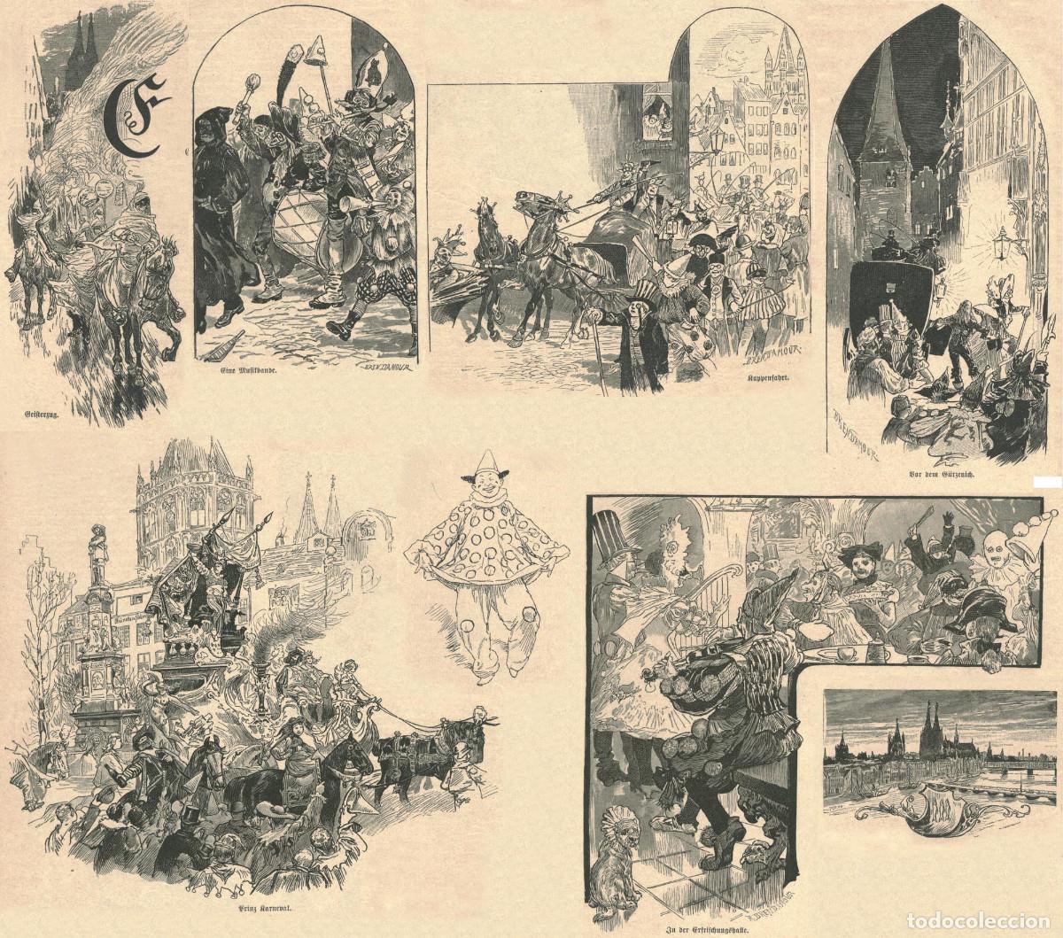 Arte: Vom K&oacute;lner Karneval_Ueber Land un Meer (1889-1990) Carnaval