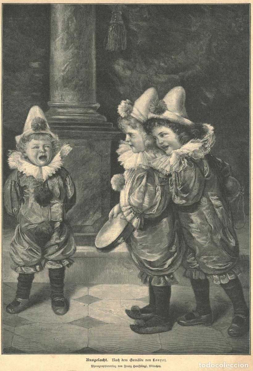 Arte: Ausgelacht_DH, 33 (1907). Illustr. Gem&auml;lde von Louyot