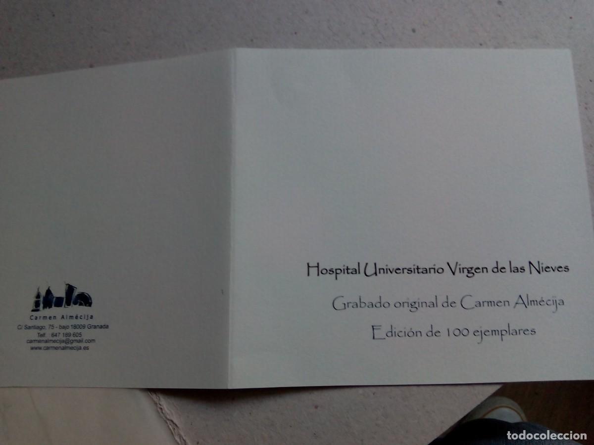 Arte: GRABADO DE CARMEN ALM&Eacute;CIJA. Certificado - Foto 4