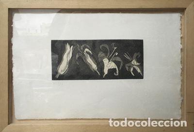 Arte: MAR&Iacute;A HELGUERA, Grabado Sin t&iacute;tulo - Foto 1