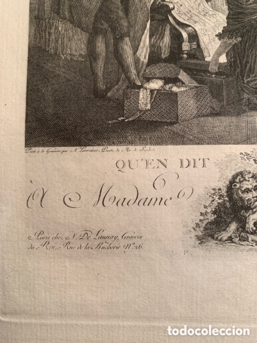 Arte: Nicolas de Launay -Grabador del Rey- grabado - Foto 5
