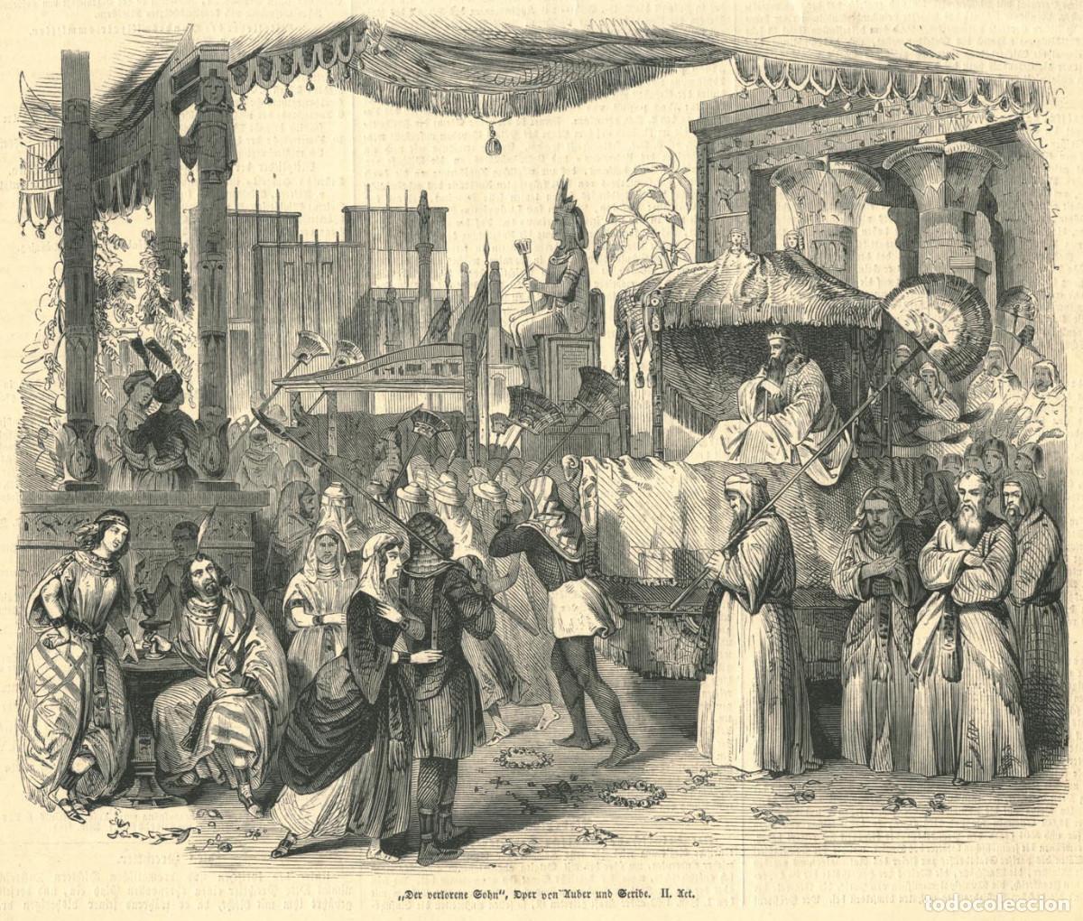 Kunst: Der erlorene Gohn von Huber & Scribe_Illustrirte Zeitung