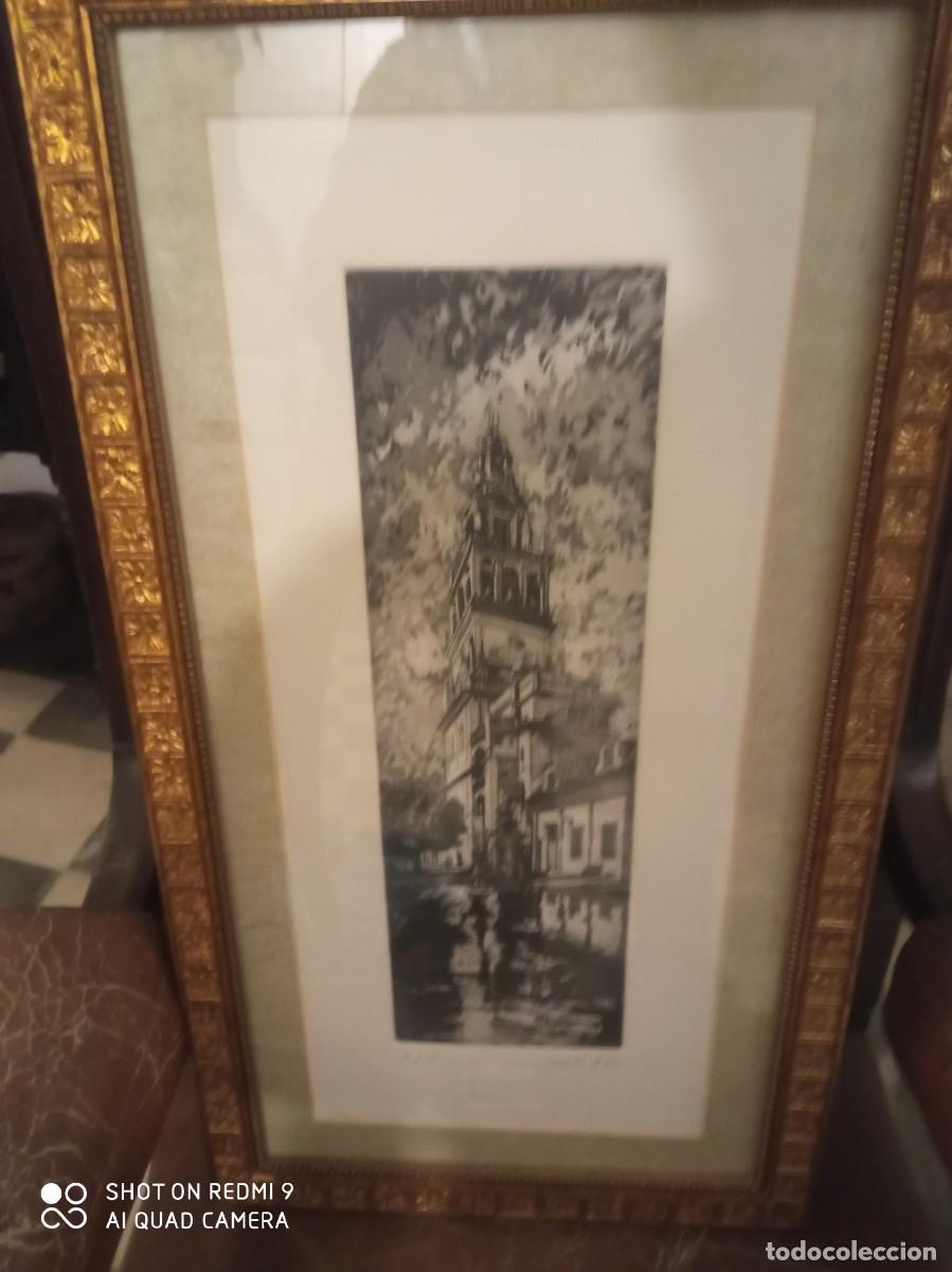 Arte: Bonito grabado enmarcado - Foto 1