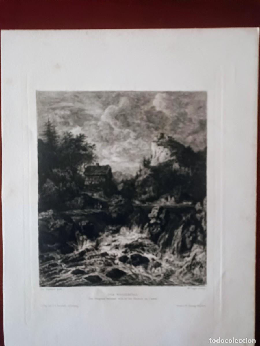Arte: Der Wasserfall (La cascada) W. Unger - Foto 1