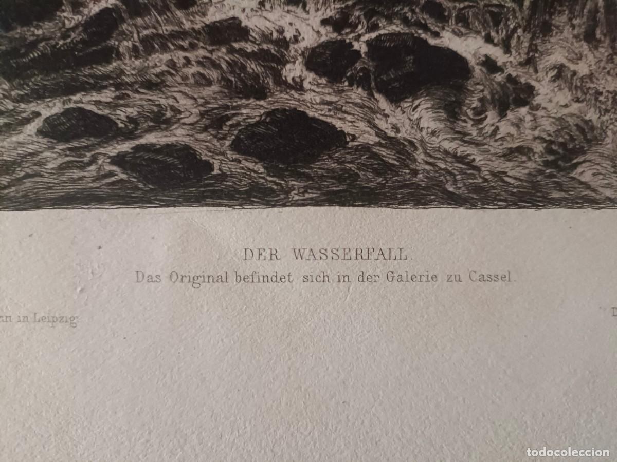 Arte: Der Wasserfall (La cascada) W. Unger - Foto 3
