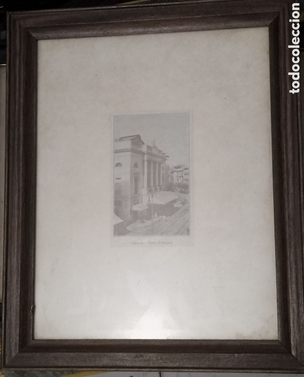 Arte: VALENCIA TEATRO PRINCIPAL 37x30 - Foto 2