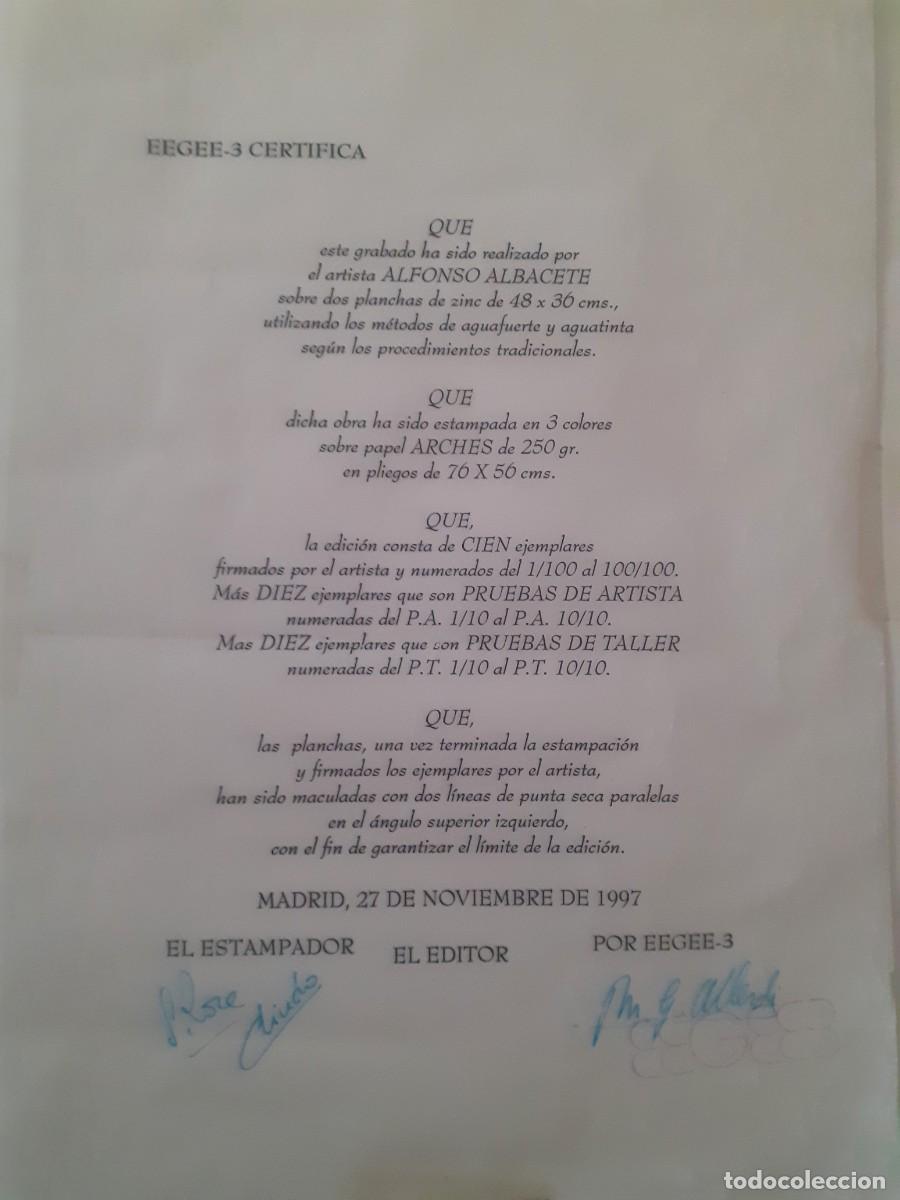 Arte: Grabado Alfonso Albacete. - Foto 4