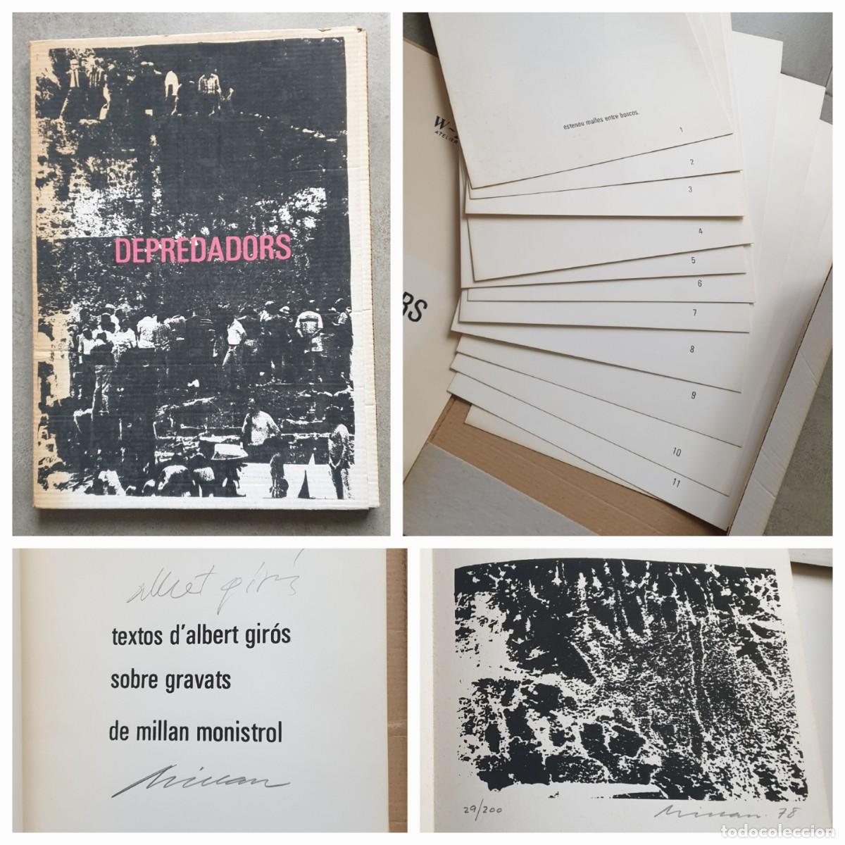 Art: 11 grabados firmados y numerados - Depredadors - Millan Monistrol - Albert Gir&oacute;s