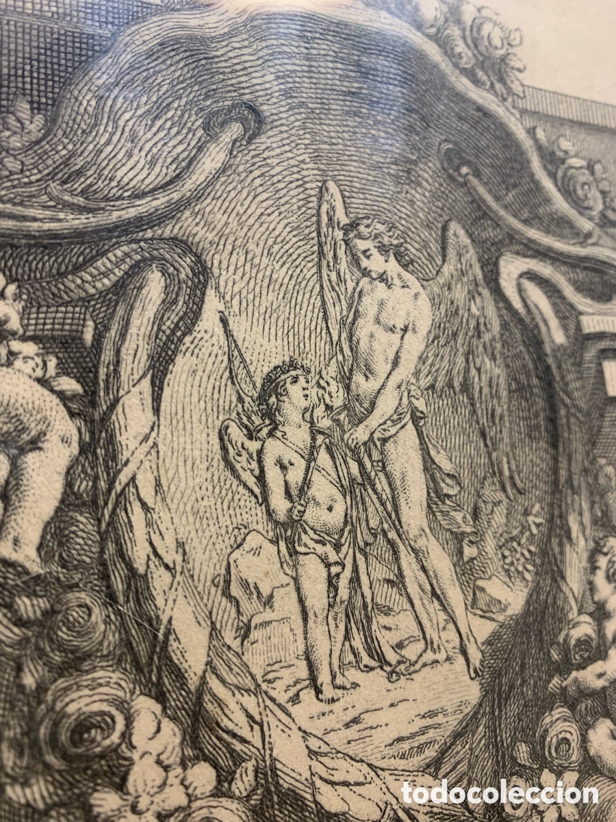 Arte: Grabado de CHARLES NICOL&Aacute;S COCHIN (1745) - Foto 6