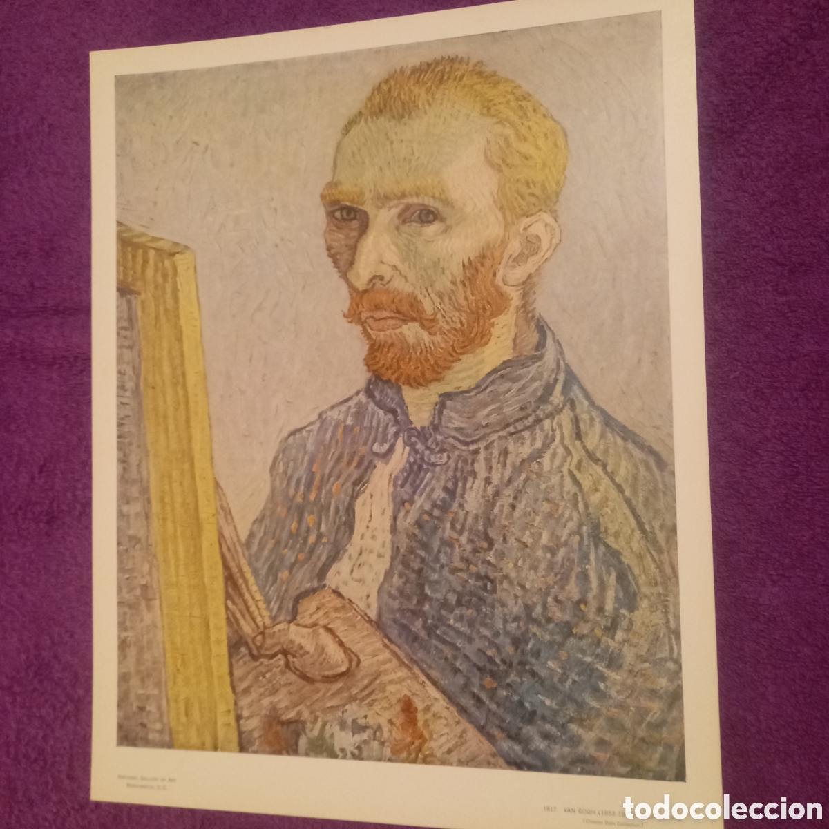 Arte: Colecci&oacute;n de 7 laminas de la galer&iacute;a nacional de arte de Washington.