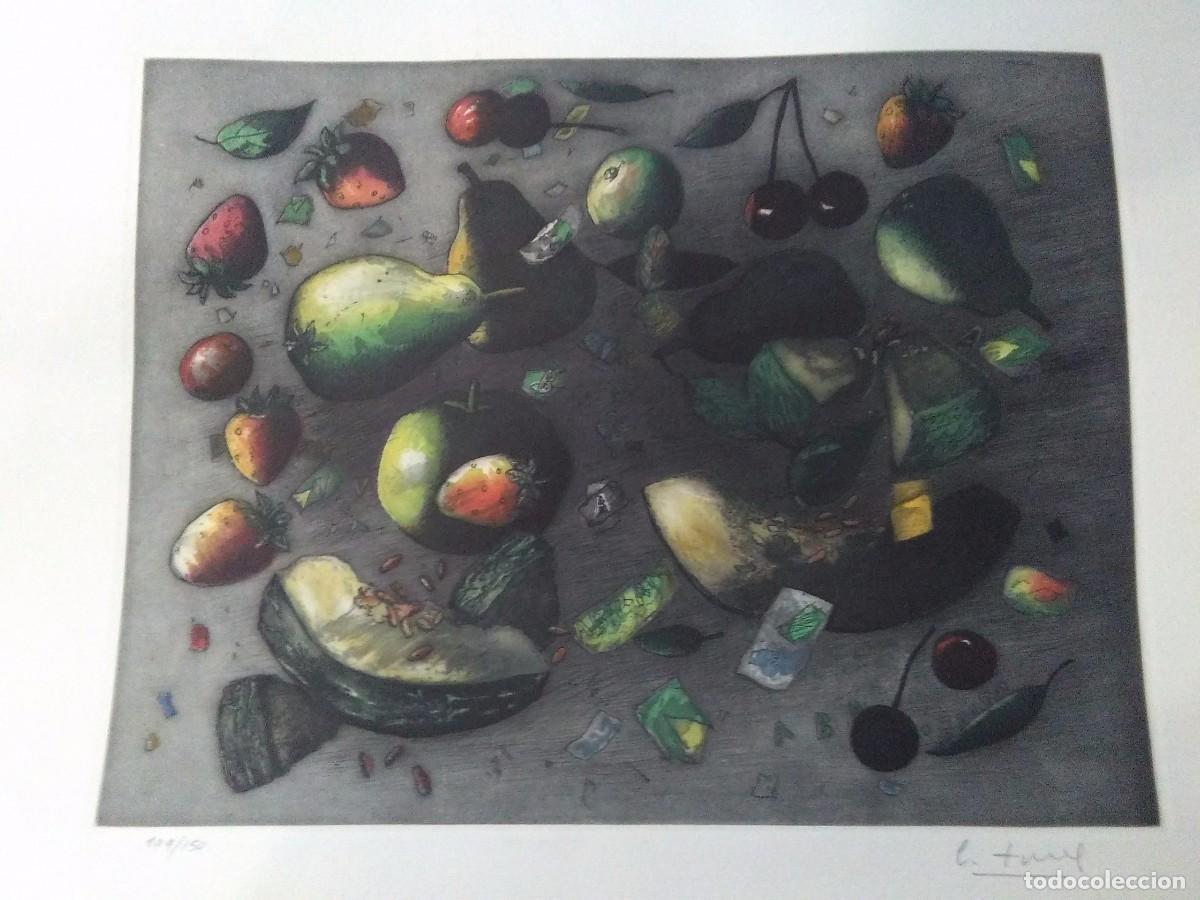 Arte: Bodeg&oacute;n / Crist&oacute;bal Toral / grabado / - Foto 1