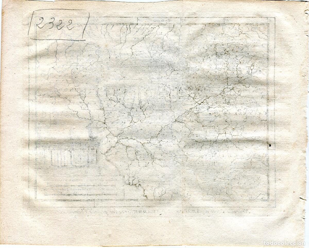 Arte: Arag&oacute;n y Navarra - Mapa original de Pieter van der Aa - 1715 - Foto 2