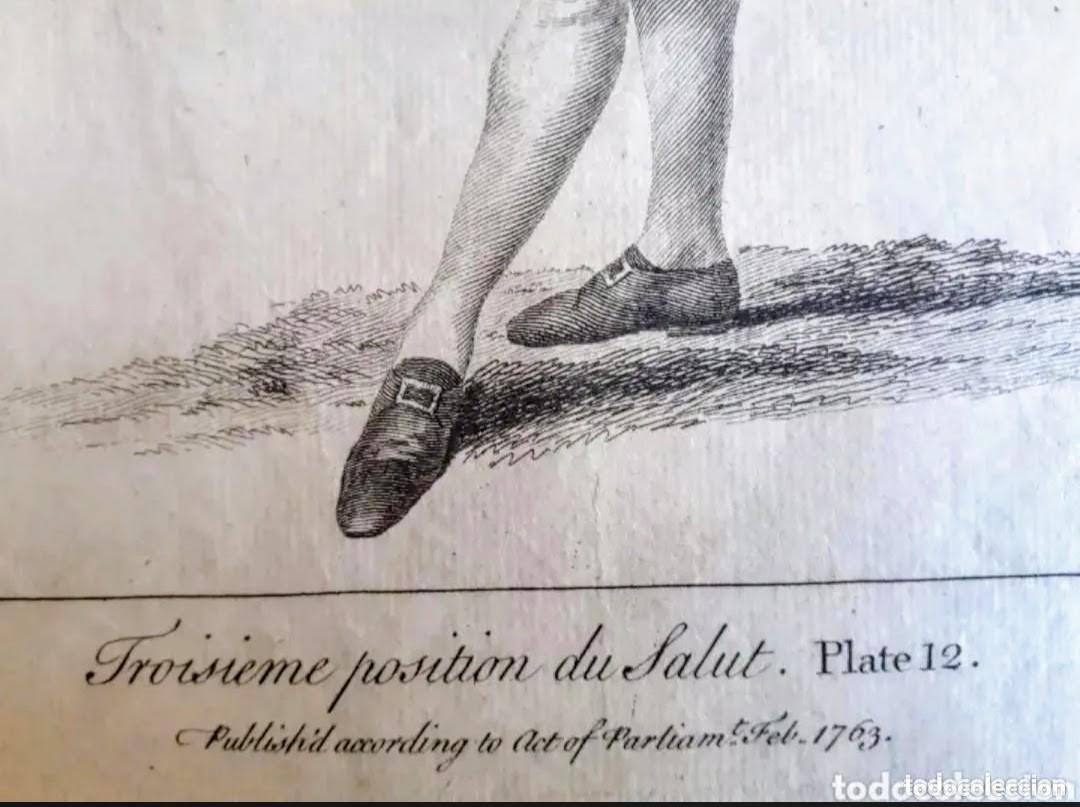 Arte: Grabado Esgrima a&ntilde;o 1763 - Foto 4
