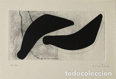 Arte: NICOL&Aacute;S, Grabado sin t&iacute;tulo (1989) - Foto 1