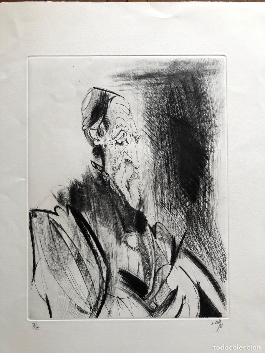 Arte: Grabado original de &Aacute;lvaro Delgado - Foto 1