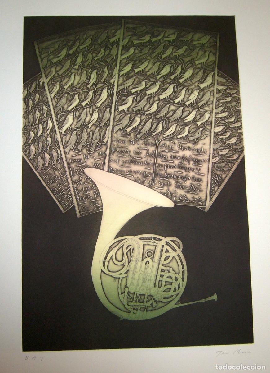 Arte: Grabado original de Teiko Mori - Foto 1