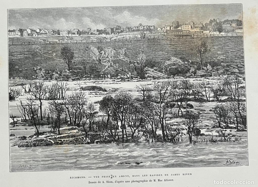 Arte: R&iacute;o james en Richmond (Virginia, EEUU), 1870. Slom/Barband/Allister