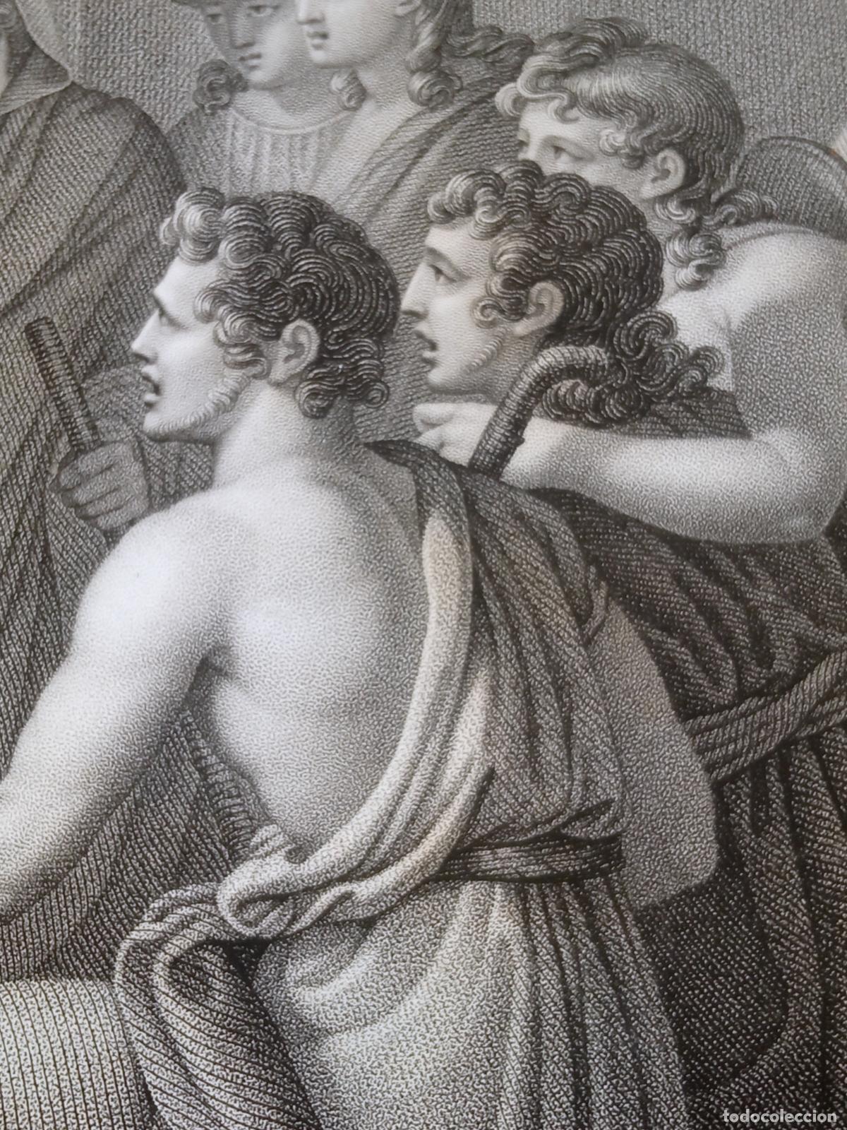 Arte: s. XVIII &middot; Grabado por Chaubard &middot; JOSEPH SE REENCUENTRA CON SUS HERMANOS &middot; Grandes dimensiones