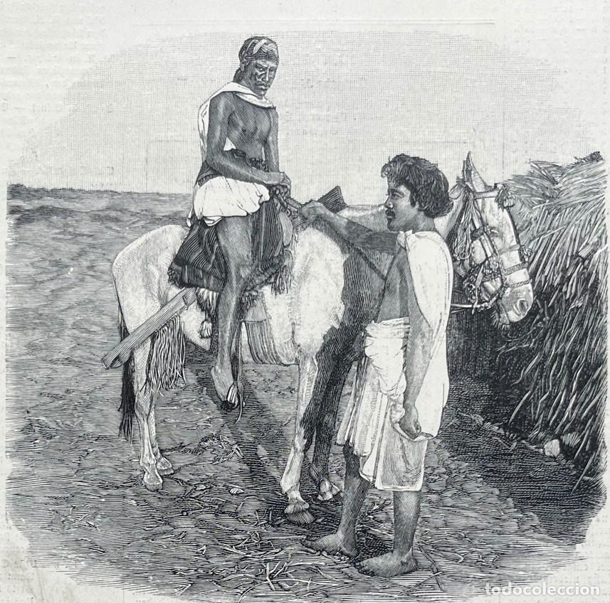 Kunst: Ind&iacute;genas guajiros de Maracaibo (Venezuela, Am&eacute;rica del sur), 1896.