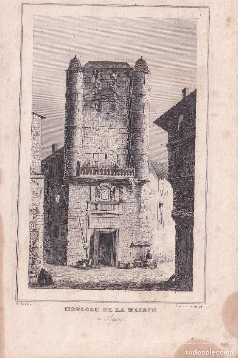 Arte: FRANCIA - HORLOGE DE LA MAIRIE &Aacute; AGEN